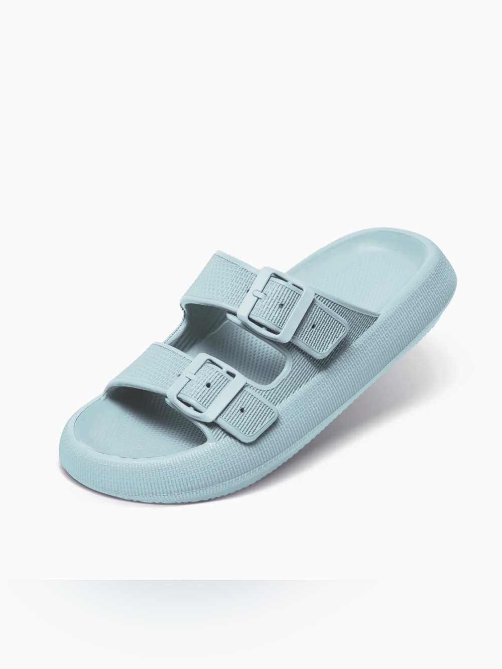 The Cloud Slide Sandals Cushioned EVA Sandals with Adjustable Buckles